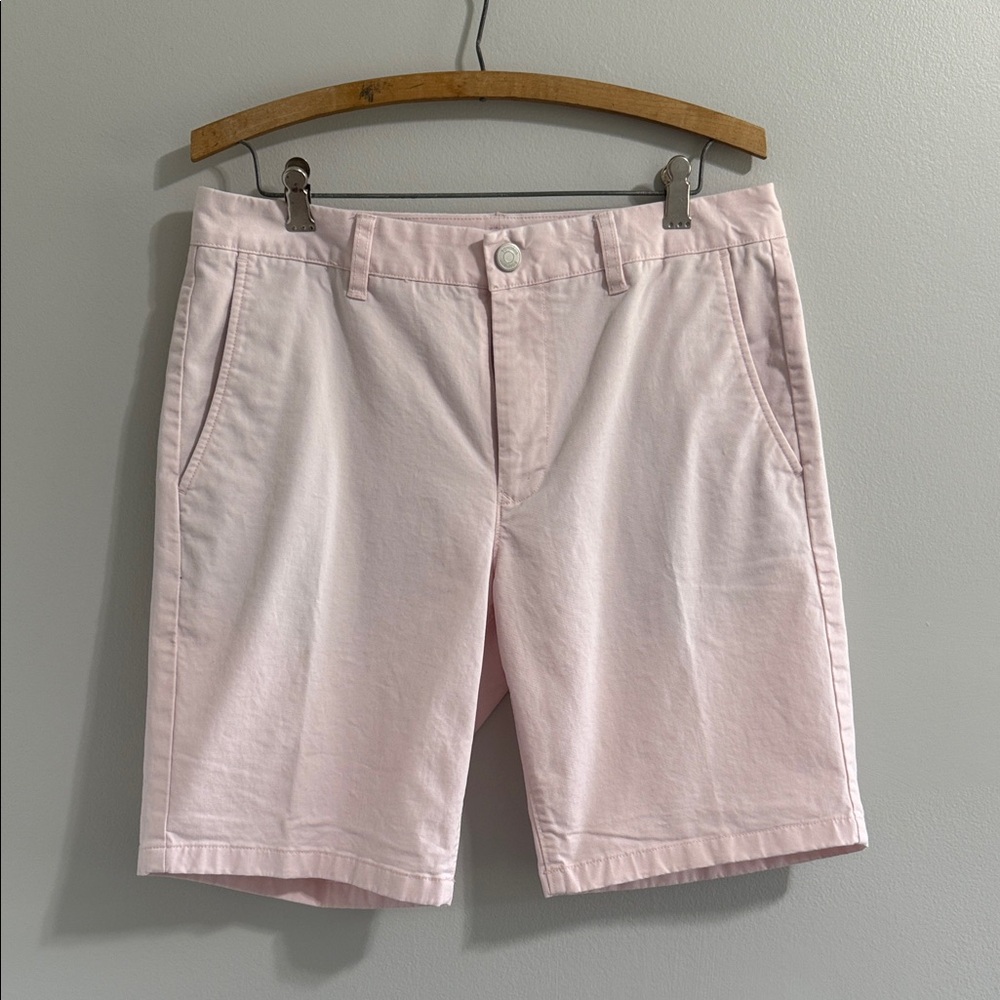 Men’s Bonobos Light Pink Chino Shorts 9” Inseam